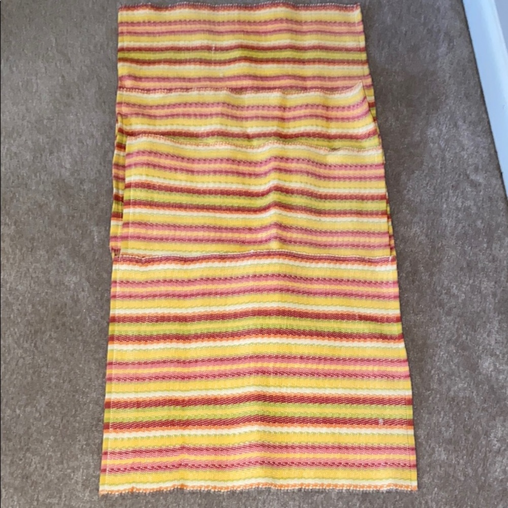 Fiesta Multicolor Striped Table Linen